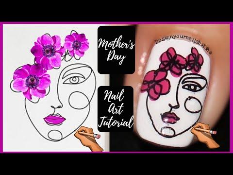 ویدئوی ایده مدل ناخن روز مادر