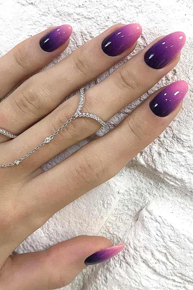 مدل ناخن تابستانی امبره