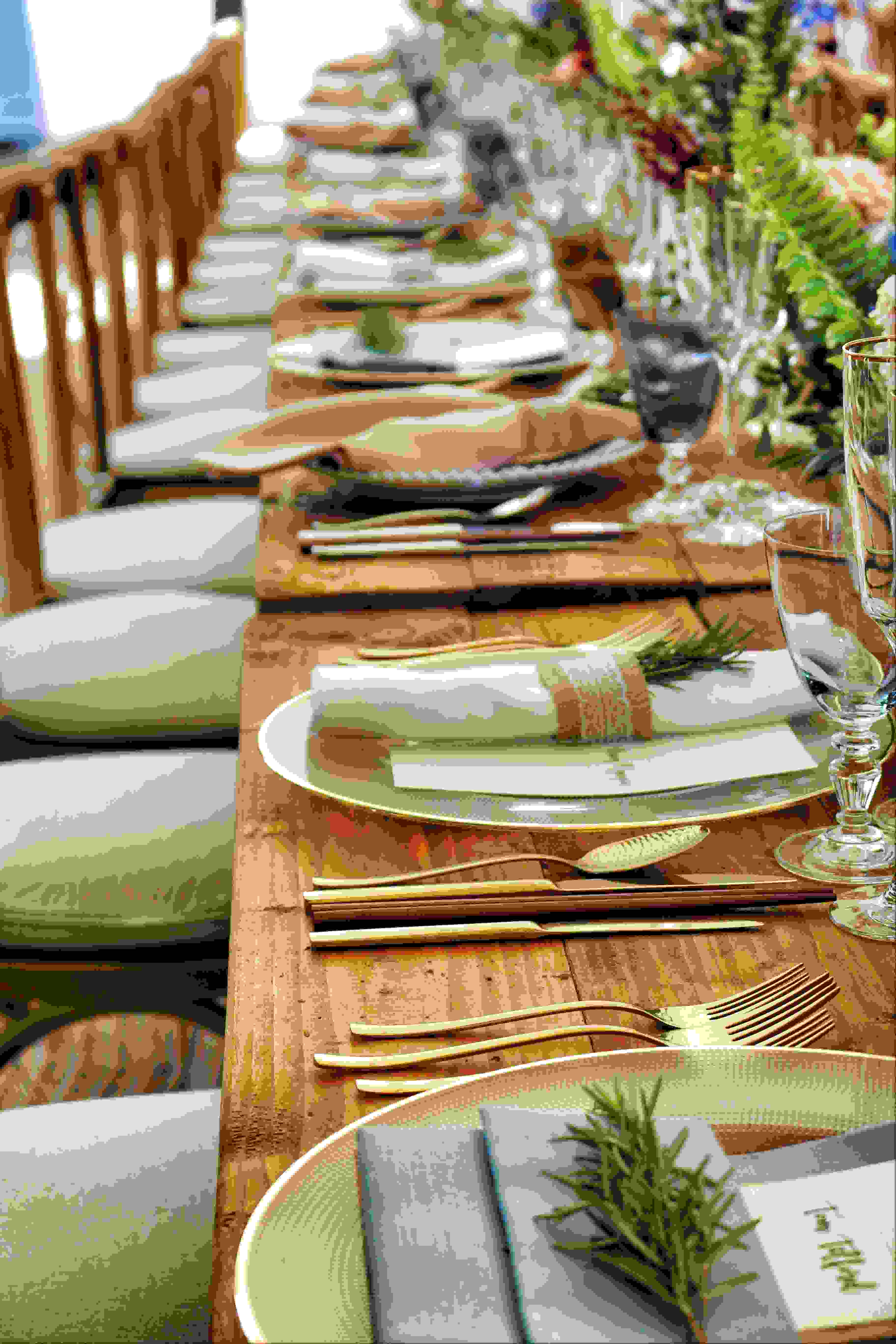 آماده سازی حیاط برای دورهمی