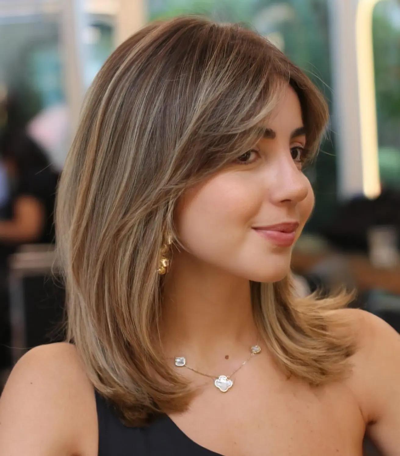 نوک موی بافت دار و چتری پرده ای لیر