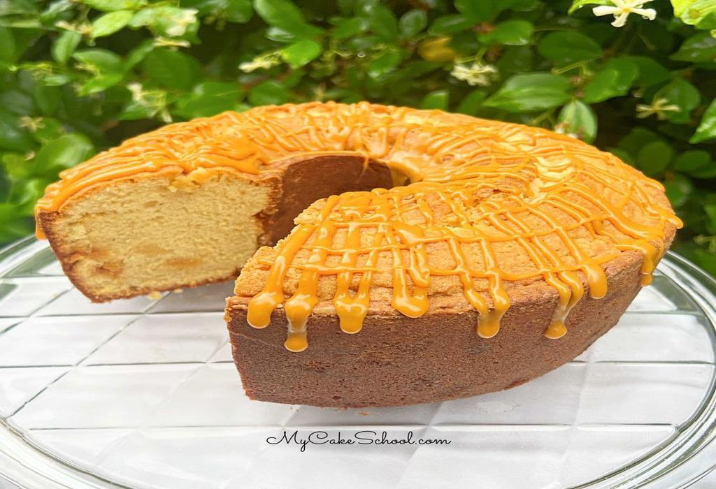 طرز تهیه پاند کیک باتراسکاچ؛ دسری مرطوب و غنی