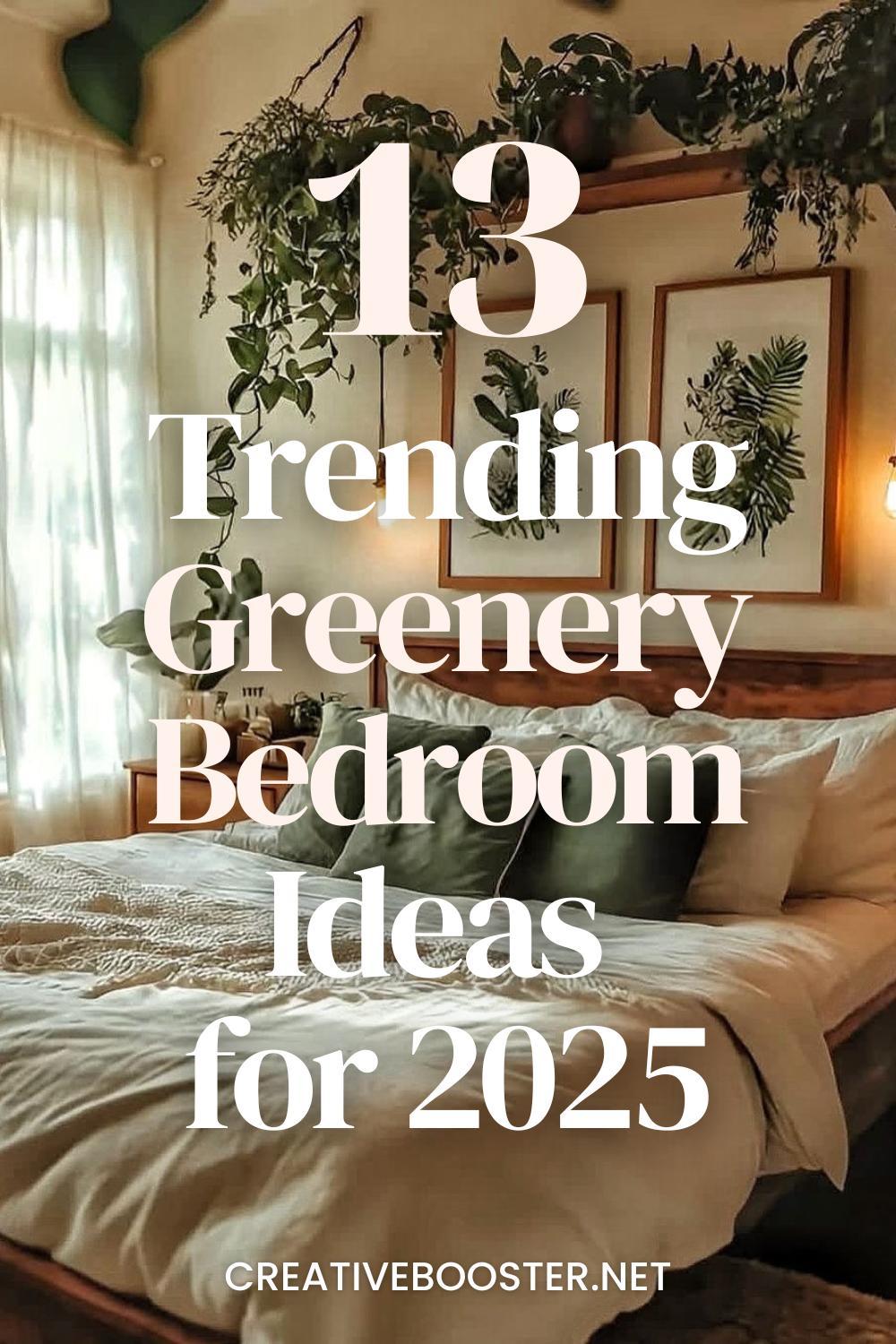 greenery bedroom ideas tail 4