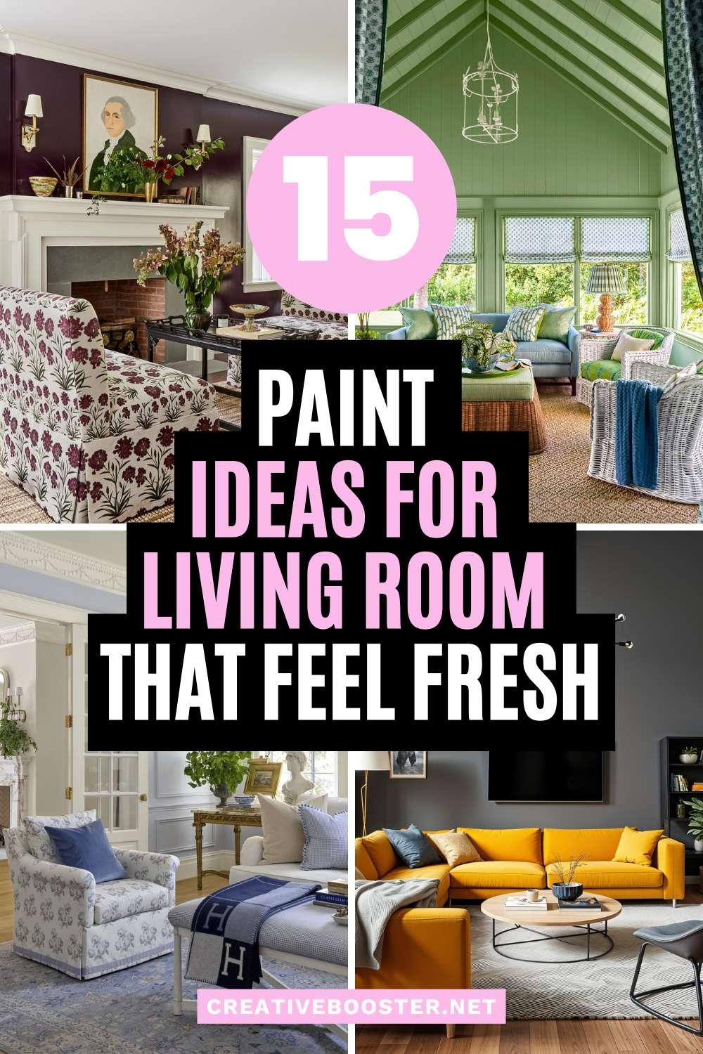 paint ideas for living room tail 1