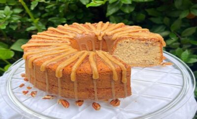 طرز تهیه کیک پکان کاراملی؛ طعمی دلنشین برای پاییز
