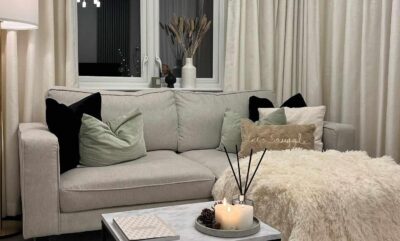 15 ایده دکوراسیون پذیرایی کوچک برای فضایی گرم و دلنشین