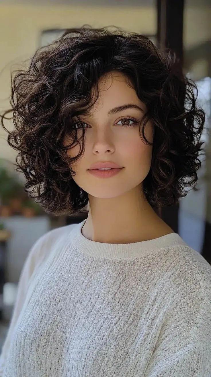 مدل موی باب لایه ای: مدل مصری شلوغ و مرتب تا فک
