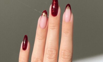 25 ایده جذاب از مدل ناخن کریسمس قرمز برای مانیکوری شاد