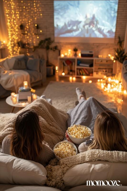 ایده شب نشینی تولد نوجوانان: ماراتن فیلم