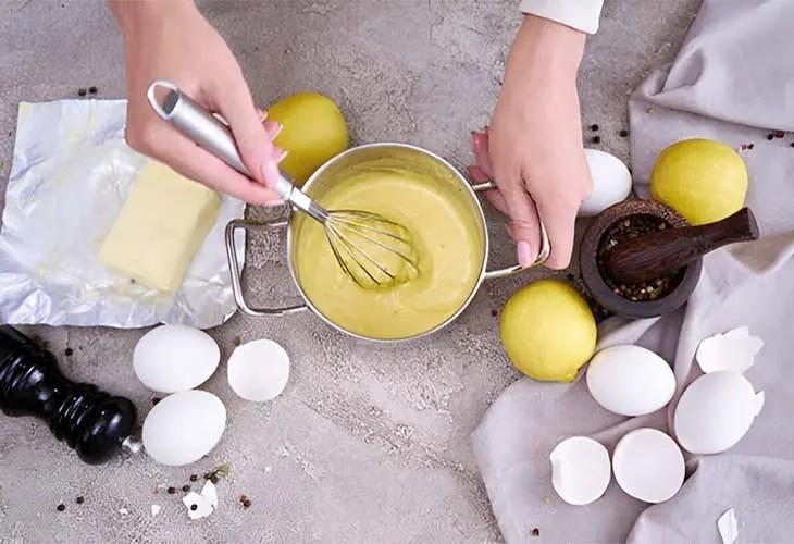 سس هلندی با زرده تخم مرغ - چه کنیم با زرده تخم مرغ