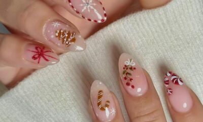 15 مدل جذاب طراحی ناخن کریسمس برای استایلی شیک و متفاوت