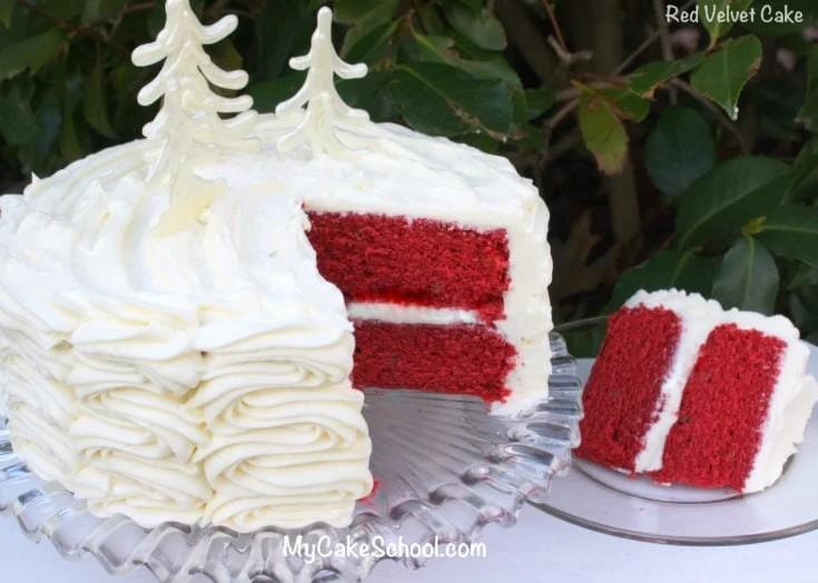 طرز تهیه کیک کریسمس - مخمل قرمز خانگی