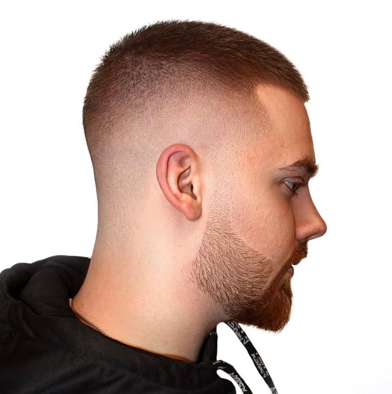 باز کات با فید تا پوست (skin fade) - راهنمای بوز کات فید