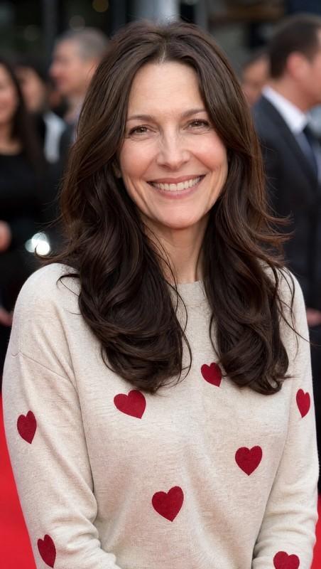 مدل مو زنانه جدید - Long Layered Cut with Dark Brown