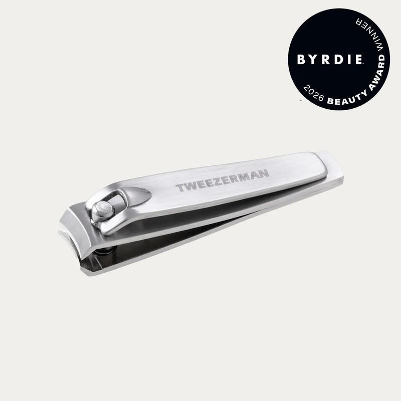 Tweezerman Stainless Steel Fingernail Clipper بهترین محصولات کاشت و مراقبت ناخن